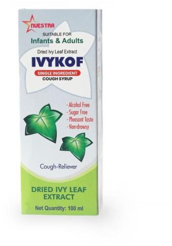 IVYKOF No Drowsy Single Ingredient Cough Syrup