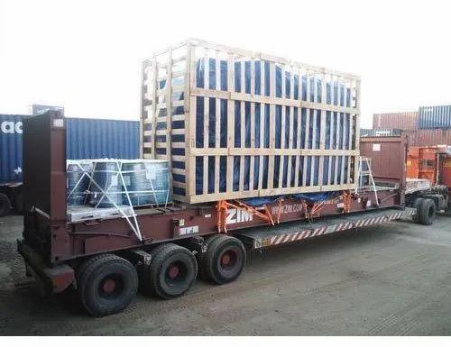 Flat Rack Container Lashing & Chocking Service