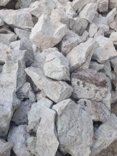 Plain Potassium Feldspar Lumps, Color : White