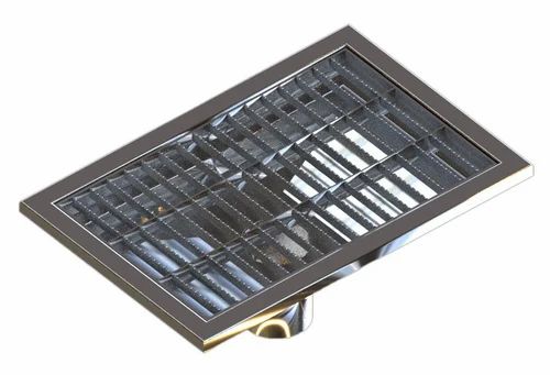 Stainless Steel Rectangular Floor Grating