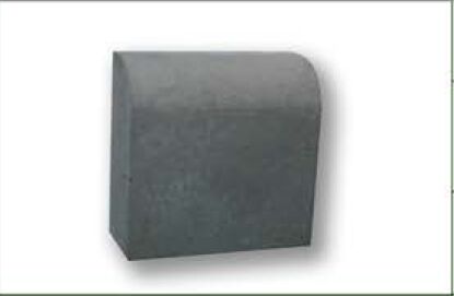 Plain Concrete Half Battered Kerb Stone, For Flooring, Feature : Fine Finished, Stain Resistance, Unbreakable