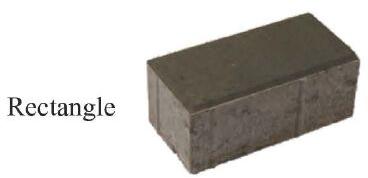 KJS Concrete Rectangle Paver, For Exterior