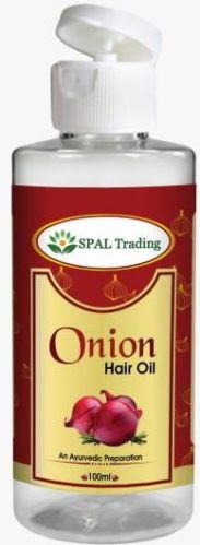 SPAL Trading Onion Hair Oil, Packaging Type : Bottle