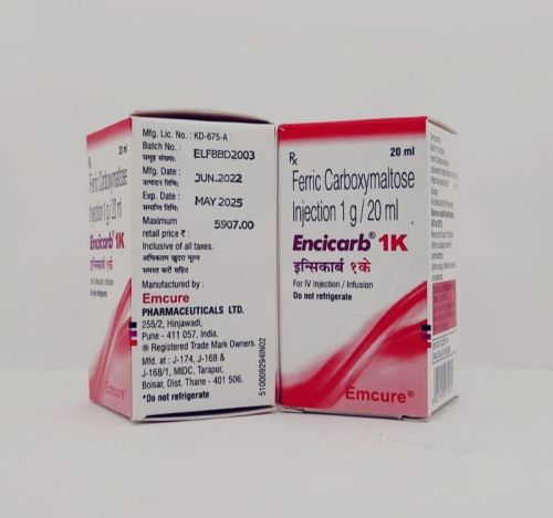 Encicarb 1K Injection, Packaging Size : 20ml