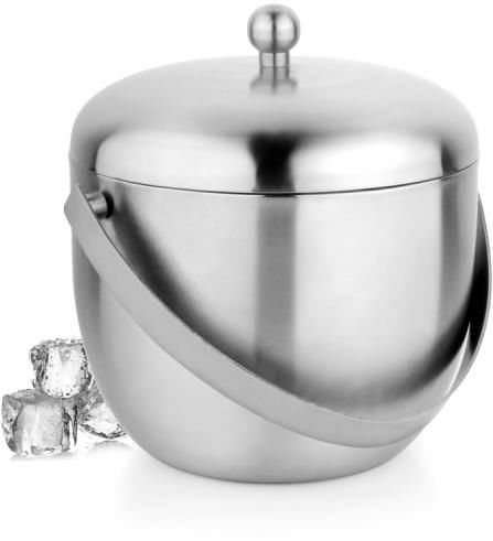 Stainless Steel Classic Ice Bucket, Size : 19x19 Cm)