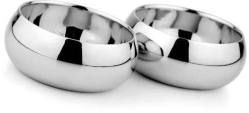 Silver Round Plain Stainless Steel Dessert Bowl, For Hotel, Home, Restaurant, Size : 8x3.75 Cm