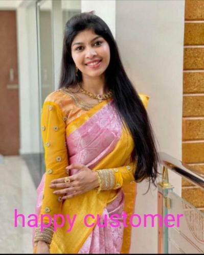 Unstitched Banarasi Tissue Sarees, Speciality : Easy Wash, Dry Cleaning, Anti-Wrinkle, Shrink-Resistant