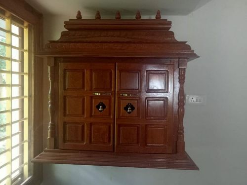 Polished Wooden Temples, For House, Offices, Shops, Feature : Accurate Dimension, Attractive Designs