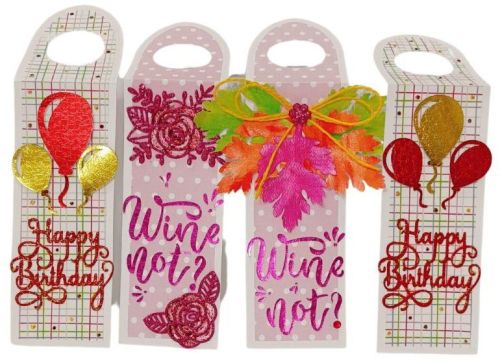 TANZCRAFTS Printed Handmade Hard Paper Liquor Bottle Flaps, For Gifting, Shape : Rectangular
