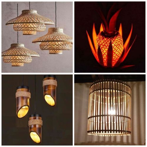 Bamboo Lamp Shade for home
