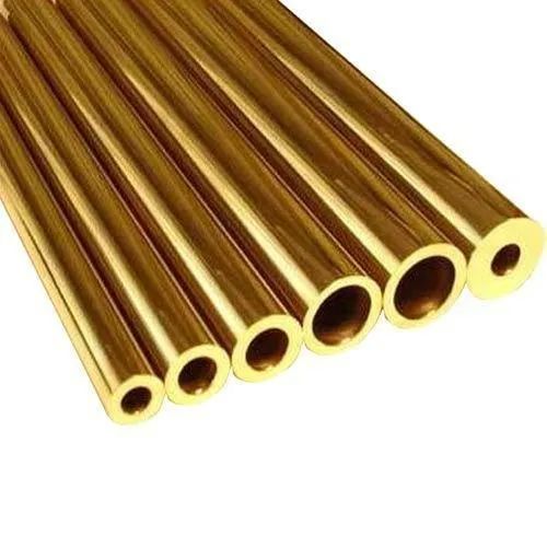 Polished Brass Pipes, For Gas Fittings, Oil Fittings, Water Fittings, Industrial, Technics : High Density Polyethylene
