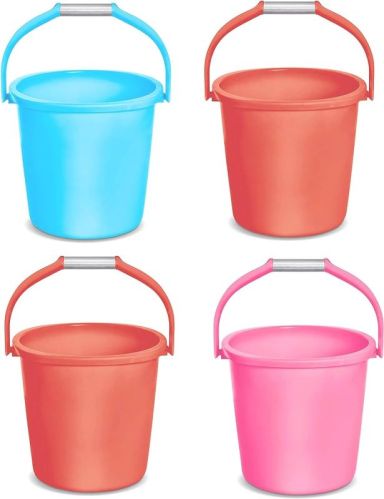 Plastic Buckets, Capacity : 10-15Ltr