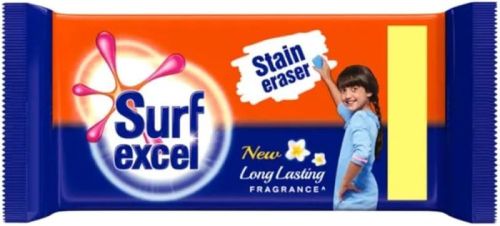 Blue Bar Surf Excel Soap, For Cloth Washing, Packaging Type : Plastic Packet