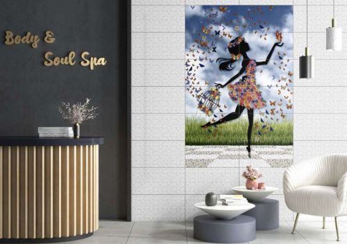 Ceramic Matt Series Digital Wall Tiles 12 X 24 Inch, 12 X 36 Inch