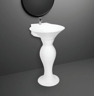 546x465x880mm One Piece Wash Basin