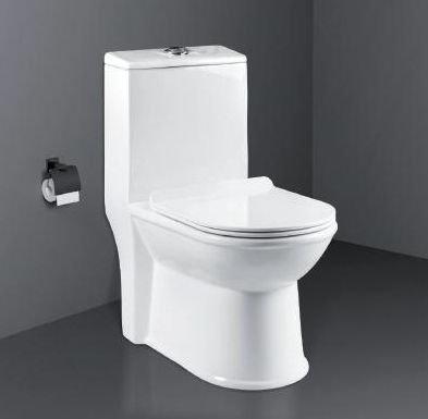 White OPC 25 One Piece Closet, For Toilet Use, Feature : With PP Seat Cover, With UF Seat Cover