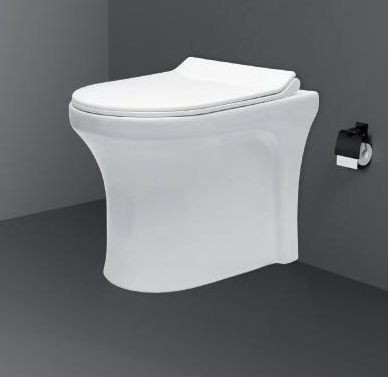 White WC 12 Floor Mounted Water Closet, For Bathroom, Size : L510 X W365 X H395 Mm