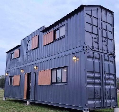 Painted Coated Steel Portable Bunk House Cabins, For Labour Accommodation, Feature : Easily Assembled