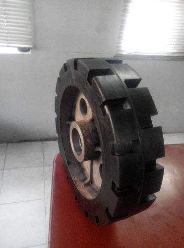 Industrial Rubber Wheel, Size : 16x4Inch