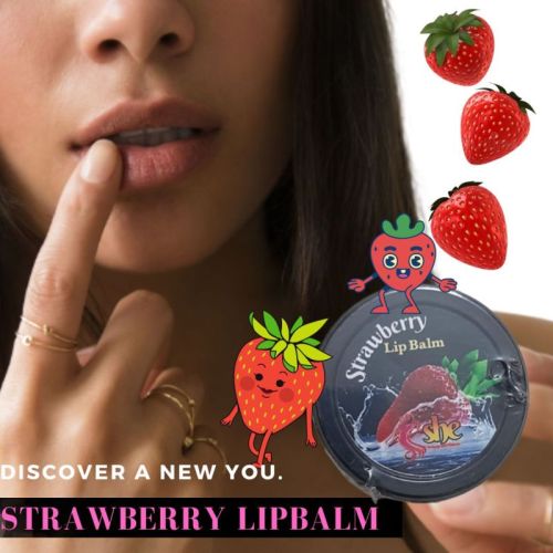 Red She Paste Strawberry Lip Balm