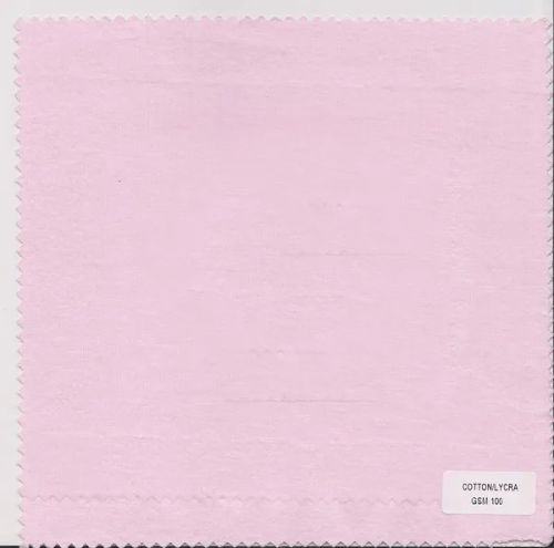 Plain Cotton Lycra Knitted Fabrics, For Garments