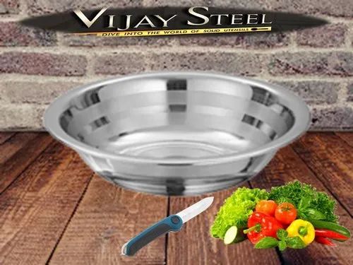 Gsp Plain Stainless Steel Basin Bowl 22 Inch