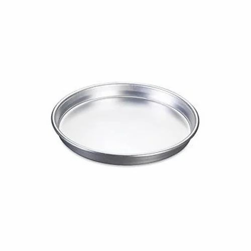 380 Grams Polished Round Stainless Steel Plate, For Serving Food, Color : Silver