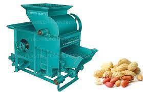 Mild Steel Groundnut Decorticator Machine, Color : Green, Production Capacity : 150 K.g / HR