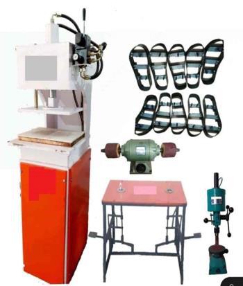 210 Kg. Approx Hydraulic Slipper Making Machine, Automatic Grade : Semi Automatic