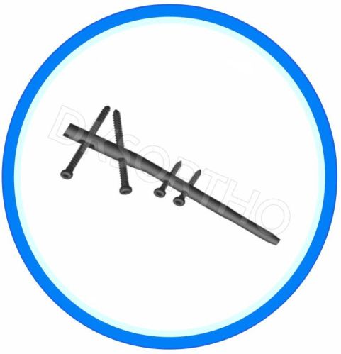 Metallic Polished Titanium Compression Humerus Nail, For Surgical Use