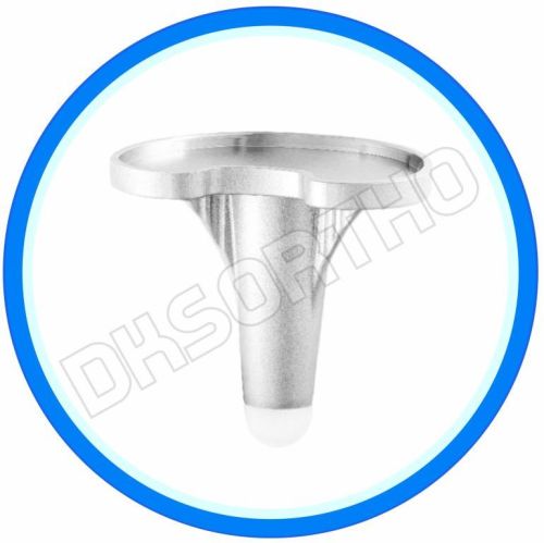 316 LVM Plain Tibial Knee Tray, For Hospital, Color : Silver