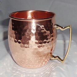 Copper Mug, For Drinking Water, Capacity : 500 ML