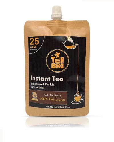 Tea Bro Liquid Instant Tea, Color : Brown