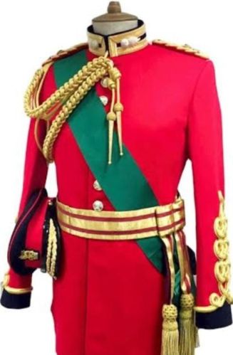 Cotton Red Army School Band Uniform All Size