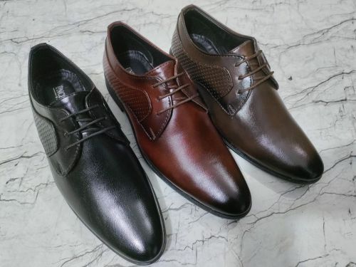 Brown Leather Formal Shoes, Gender : Male