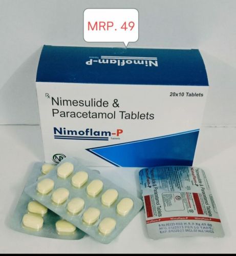 Nimoflam-p Tablets, Packaging Type : Strips