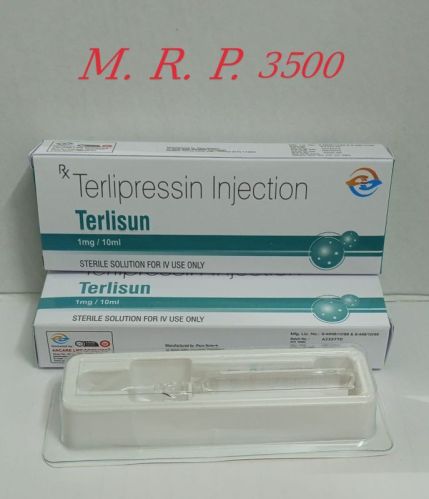 Terlisun Terlipressin Injection, Packaging Type : 10ml Vial