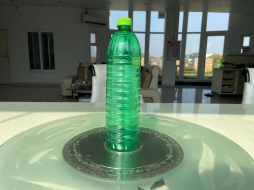 800 Ml Round Green Distilled Water Bottle