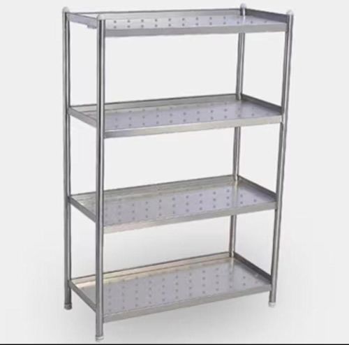 Steel Perforated Storage Rack, For Warehouse, Industrial, Feature : High Quality, Heavy Duty, Fine Finish