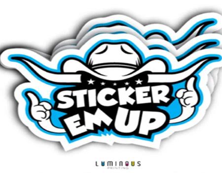 Multicolor Customised Adhesive Paper Printed Die Cut PVC Sticker