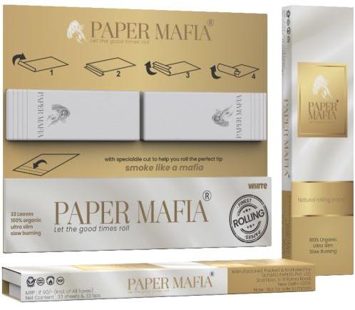 Rolling Paper Booklets With Roach Pad(Pack Of 33+33)