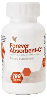 Forever Absorbent-C Tablet, For Personal Care, Packaging Type : Plastic Bottle