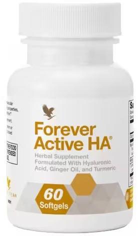 Forever Active HA Softgel Capsule, For Personal Care, Packaging Type : Plastic Bottle