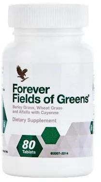 Forever Fields Of Greens Tablet, For Personal Care, Packaging Type : Plastic Bottle
