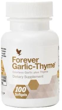 Forever Garlic-Thyme Softgel, For Personal Care, Packaging Type : Plastic Bottle