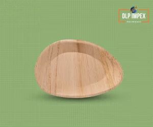 12x7 Inch Oval Areca Palm Leaf Tray