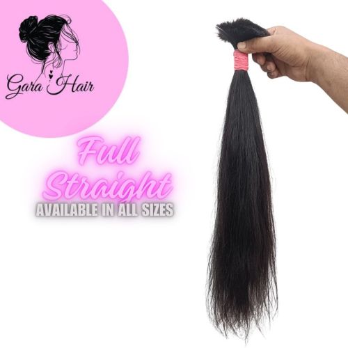 100-150gm Single Drawn Straight Hair, For Parlour, Personal