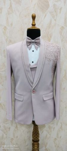 Cotton Plain Blazer Suits, Gender : Male