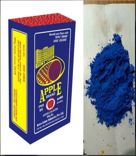 Apple Powder Blue Iron Oxide, For Ceramic Pigment, Grade : Chemical Grade, Industrial Grade
