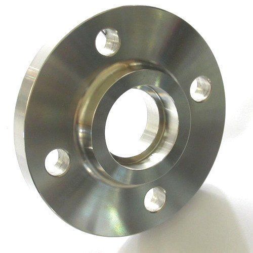 Silver Titanium Pipe Lap Joint, Shape : Round